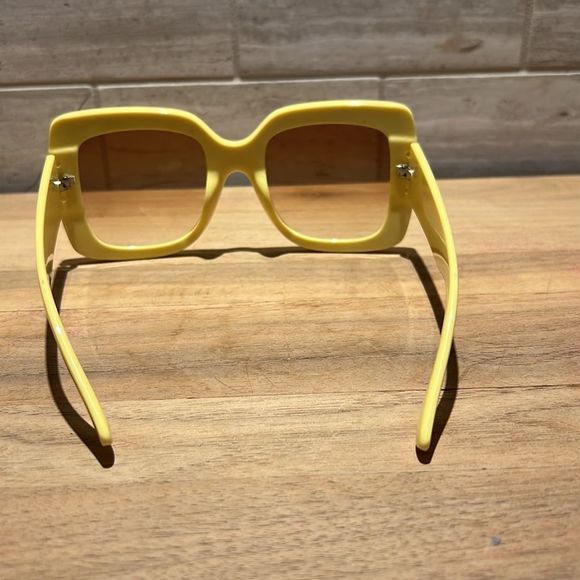 Anthropologie Yellow Sunglasses - Picture 2 of 4